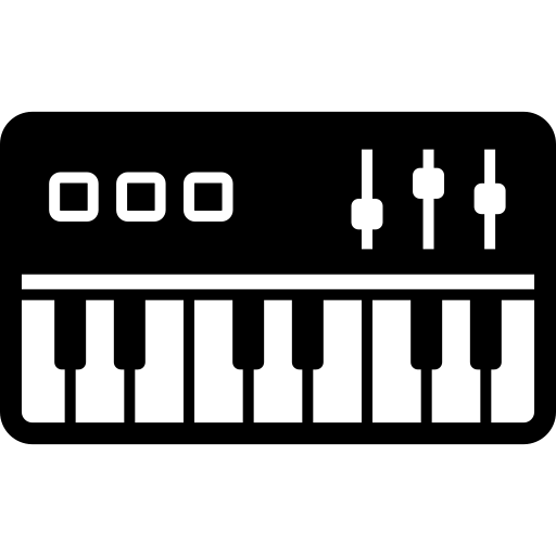 Electronic Keyboard Icon